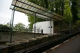 La station.