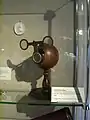 Maquette de l'œil au musée de Göttingen.