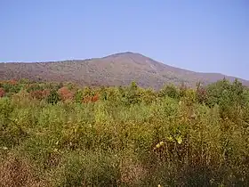 Le mont Greylock depuis la West Mountain Road