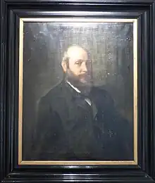 Portrait de Gabriel Delarue.Gannat, Musée Yves-Machelon.