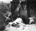 La Mort de Jézabel (1888, détruite), reproduction en noir et blanc.