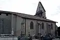 Vue nord-est de l'église Saint-Martin (sept&nbsp;2011)