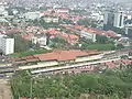 La gare de Gambir.