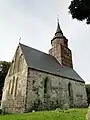 Vue de l'église (XIVe&nbsp;siècle)