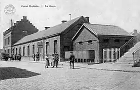 Ancienne gare de Jumet-Brûlotte.