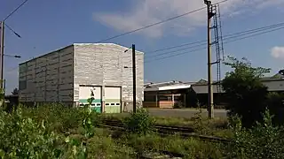 Hangar et halles rue de Hochfelden.