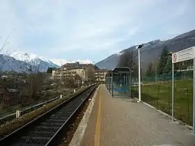 Image illustrative de l’article Gare d'Aoste-Institut