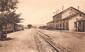 La gare de Djelfa.