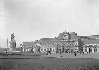 La gare de 1930.