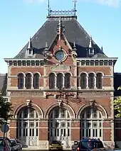L'ancienne gare de Péruwelz.