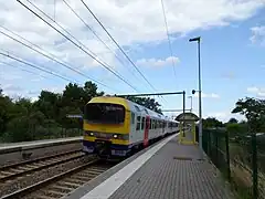 Train à quai.