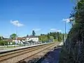 Les voies en direction de Limoges.