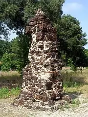 Borne de sauveté de Mimizan, XIe siècle.