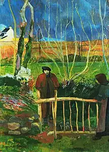 Bonjour Monsieur Gauguin, 1889 – Musée Hammer, Los Angeles.