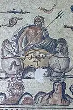 Mosaïque d'Océanos et Thétys, Zeugma, vers -100