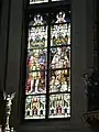 Geffen, vitrail St.Henricus, St.Nicolas.