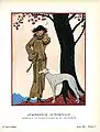 La Gazette no&nbsp;9, illustration de George Barbier.