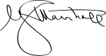 Signature de  Général George Marshall