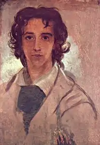 Autoportrait à l'âge de 17 ans, 1834, Compton, Watts Gallery&nbsp;(en).