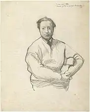 Portrait d'André Utter (1924).
