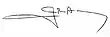 Signature de Geraldo Alckmin