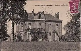 Carte postale du château vers 1910