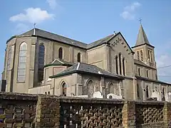 L'église Saint-Vincent.