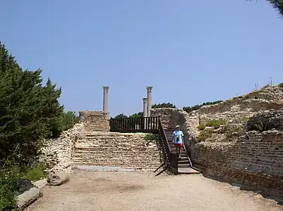 Villa romaine de Giannutri.