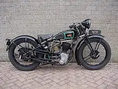 Gillet 500&nbsp;cm3 Confort Luxe de 1931.