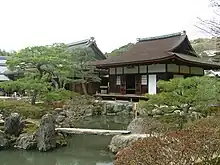 Le Tōgudō d'Higashiyama, un des prototypes du style shoin-zukuri.