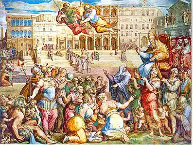 Retour du pape Grégoire XI à Rome.