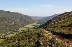 Vue du Glenmalure.