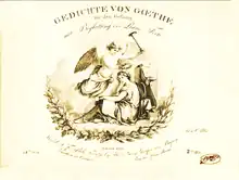 Page de titre d'une partition