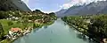 Panorama de Goldswil avec l'Aare.