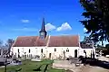 L'église Sainte-Croix.