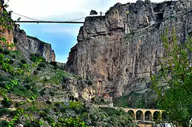 Gorges du Rhummel et ponts à Constantine