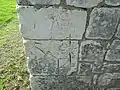 Graffiti du « trésor ».
