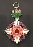 Médaille japonaise de l'ordre des Fleurs de Paulownia