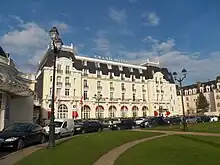 Le Grand Hôtel de Cabourg.
