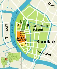 Île Rattanakosin, cœur de la monarchie siamoise