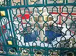 Fontaine décorée de mosaïque