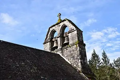 Vue du clocher-mur.