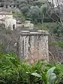 Grasse-PeymeinadeAvenue Louis Icard. Viaduc des Ribes. Tête d’une pile