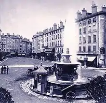 La place Grenette avant le tramway