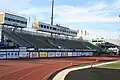 Tribune ouest du stade