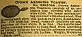 Grille-pain offert dans le catalogue Sears Roebuck de 1902.