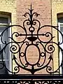 Ancre de Marine sur la grille du lycée