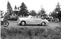 Le président fédéral Theodor Heuss dans une 300 b cabriolet D.