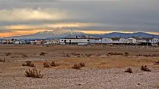 Depuis les chalets de Gruissan.