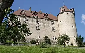 Côté sud du Château.